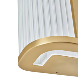 Perseus 8 Watt CCT LED Bathroom Wall Light with Opal Glass - Brass - thumbnail 7