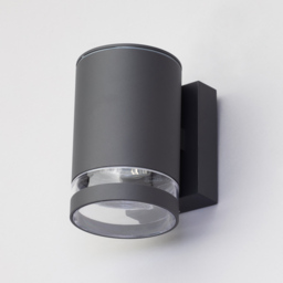 Helo 1 Light Outdoor Down Wall Light - Dark Grey - thumbnail 3