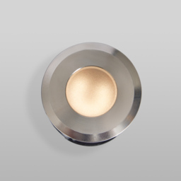 Harold Outdoor Solar LED Recessed Deck Light Kit - Black - thumbnail 3