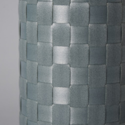 Sovin Cylindrical Table Lamp with Silver Shade - Chrome - thumbnail 4