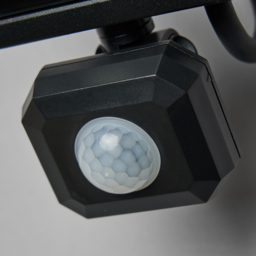 Fergus Small Outdoor 10 Watt LED Flood Light with PIR Sensor - Black - thumbnail 5
