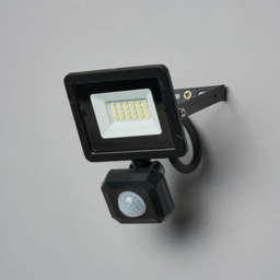 Fergus Small Outdoor 10 Watt LED Flood Light with PIR Sensor - Black - thumbnail 3