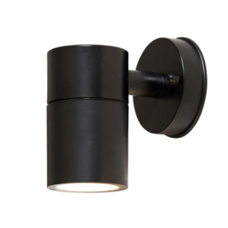 Hahn Outdoor Polycarbonate LED Single Up Or Down Wall Light - Black