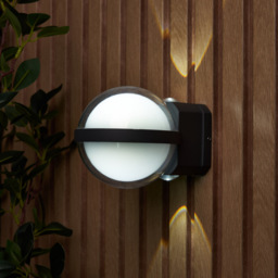 Ascella Up and Down Outdoor LED CCT Globe Wall Light - Anthracite - thumbnail 7