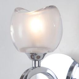 Marta 1 Light Pull Cord Wall Light - Chrome - thumbnail 6