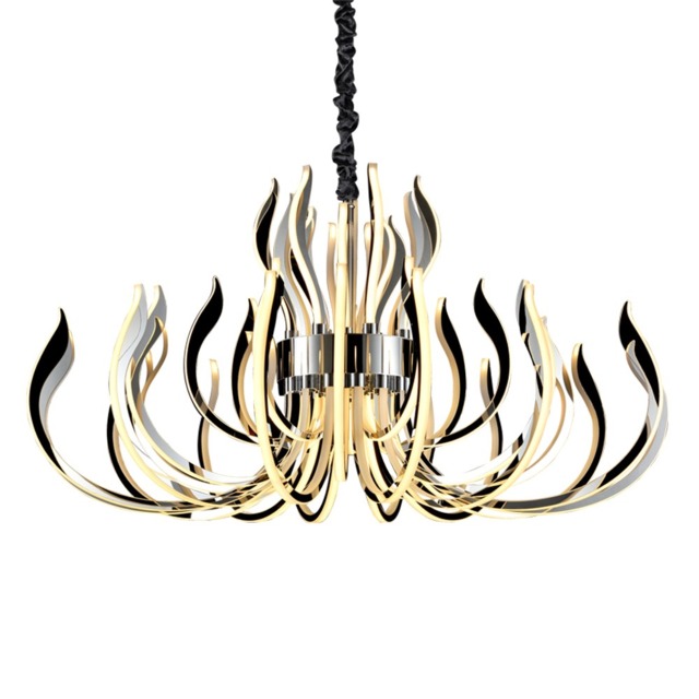 Visconte Portland 43 Light LED Ceiling Pendant - Chrome