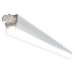 Logan 113cm Natural White LED Under Kitchen Cabinet Link Light - Aluminium - thumbnail 1