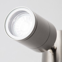 Irela 1 Light Adjustable Spotlight Wall Light - Stainless Steel - thumbnail 4