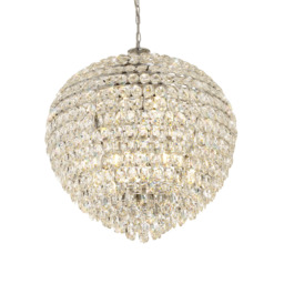 Visconte Maine 16 Light Crystal Chandelier - Chrome - thumbnail 1