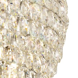 Visconte Maine 16 Light Crystal Chandelier - Chrome - thumbnail 6
