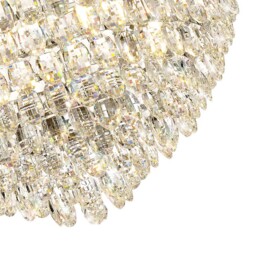 Visconte Maine 16 Light Crystal Chandelier - Chrome - thumbnail 4