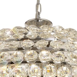 Visconte Maine 16 Light Crystal Chandelier - Chrome - thumbnail 5