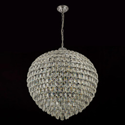 Visconte Maine 16 Light Crystal Chandelier - Chrome - thumbnail 3