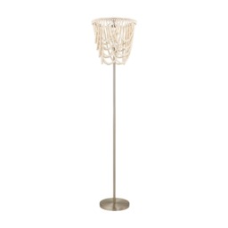 Pilli Beaded Floor Lamp - Natural - thumbnail 5