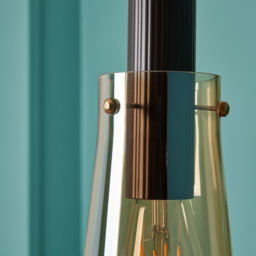 Visconte Atrani 1 Light Ceiling Pendant with Ombre Shade - Champagne - thumbnail 7