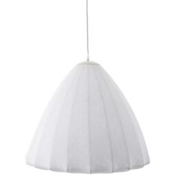 Pendant Ceiling Light Lunar Fabric 1 Light White - thumbnail 1