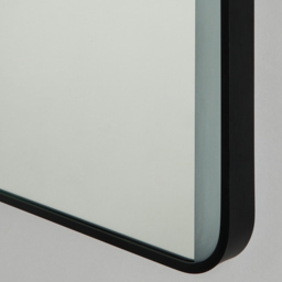 Aiga LED Bathroom Mirror with Motion Sensor and Demist - Matte Black - thumbnail 4