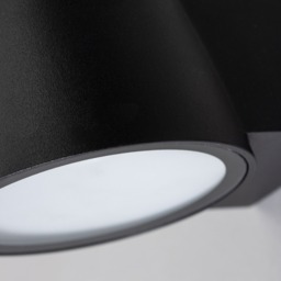 Arnold LED Outdoor Wall Light - Black - thumbnail 4