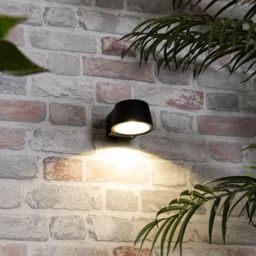 Arnold LED Outdoor Wall Light - Black - thumbnail 6