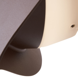 Arow LED Leaf Style Outdoor Wall Light - Rust - thumbnail 6