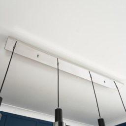 Visconte Atrani 4 Light Ceiling Diner Pendant with Ombre Shade - Black - thumbnail 5