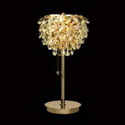 Visconte Maine 2 Light Table Lamp - Gold - thumbnail 2