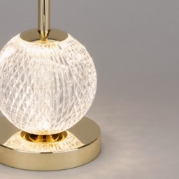 Visconte Tutti Table Lamp with Pearl Shade - Gold - thumbnail 4