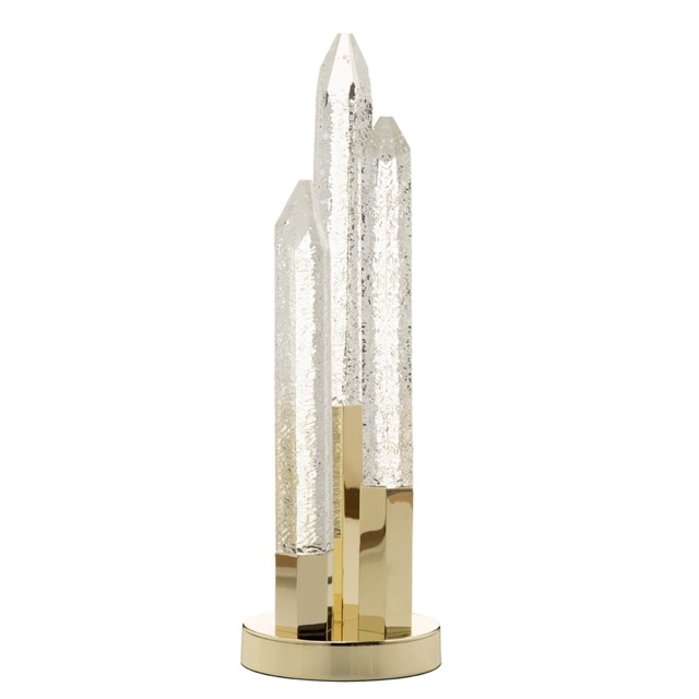 Visconte Krypto-Lampada 3 Light Table Lamp - Gold - image 1