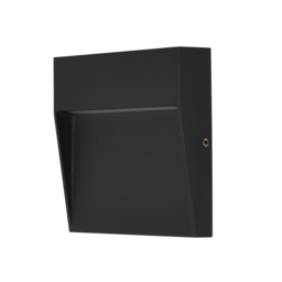 Ciar 10cm Square LED Outdoor Guide Wall Light - Anthracite - thumbnail 5
