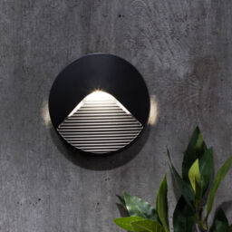 LED Round Surface Brick Wall Light - Anthracite - thumbnail 5