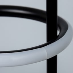 Geo LED Ring Table Lamp - Black - thumbnail 4