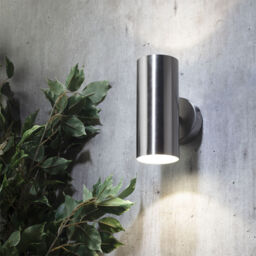 Lem Outdoor 2 Light LED Wall Light - Stainless Steel - thumbnail 5