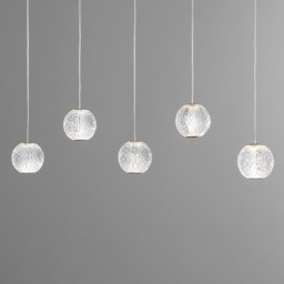 Visconte Tutti 5 Light Pendant Bar - Gold - thumbnail 2