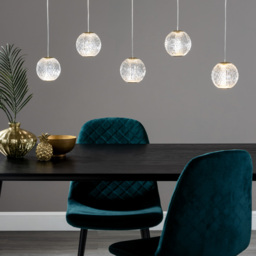 Visconte Tutti 5 Light Pendant Bar - Gold - thumbnail 5