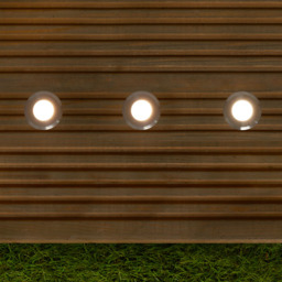 4 Pack of Sitka Outdoor 3 Watt Garden Deck Light Kit - Chrome - thumbnail 3