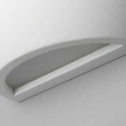Lui Paintable Plaster Wall Light - White - thumbnail 5