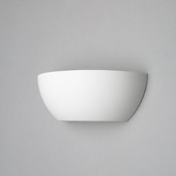 Lui Paintable Plaster Wall Light - White - thumbnail 4
