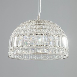 Hattie Dome Ceiling Pendant - Chrome - thumbnail 3