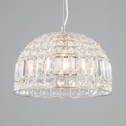 Hattie Dome Ceiling Pendant - Chrome - thumbnail 2