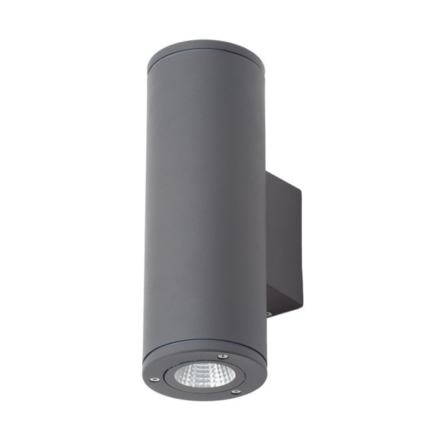 Argo Outdoor 2 Light Up and Down LED Wall Light - Anthracite - image 1