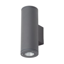 Argo Outdoor 2 Light Up and Down LED Wall Light - Anthracite