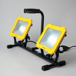 Stanley Twin 33 Watt LED Portable Outdoor Work Light - Yellow and Black - thumbnail 2