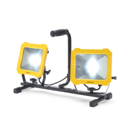 Stanley Twin 33 Watt LED Portable Outdoor Work Light - Yellow and Black - thumbnail 1