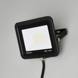 2 Pack of Stanley 20 Watt LED Slimline Outdoor Flood Light - Black - thumbnail 3