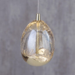 Visconte Bulla 3 Light Ceiling Light Bar Pendant - Gold - thumbnail 5