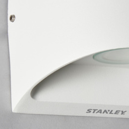 Stanley Ticino Outdoor Flush Aluminium Up  Down LED Wall Light - White - thumbnail 4