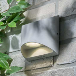 Stanley Ticino Outdoor Flush Aluminium Up  Down LED Wall Light - White - thumbnail 7