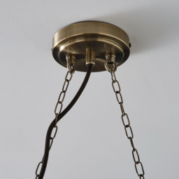 Ingrid 3 Light Ceiling Pendant Bar - Antique Brass - thumbnail 5