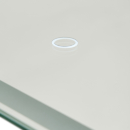 Dux 25 Watt Rectangle LED Bathroom Mirror with Touch Demist - Silver - thumbnail 7