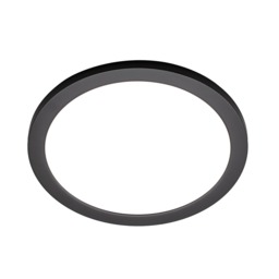 Darly 24 Watt LED Flush Ceiling or Wall Light - Satin Black - thumbnail 1